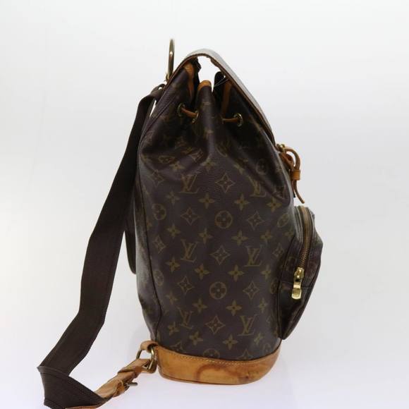 LOUIS VUITTON Monogram Montsouris GM Backpack M51135 LV Auth 62513 - Picture 4 of 16